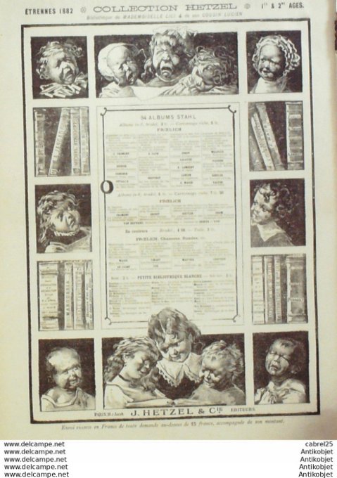 Le Monde illustré 1881 n°1290 Pasteur Théâtre Marigny Victor Cherruliez Sully Prudhomme