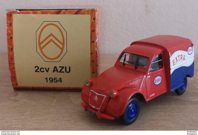 Citroen 2cv Azu Esso extra 1954 Norev 1:43