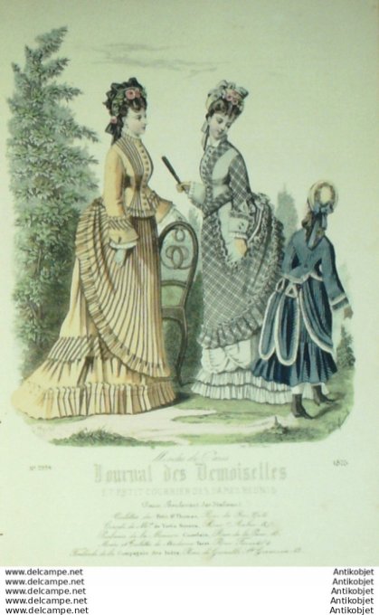 Journal de Demoiselles 1875 # 3994 (Maison Verius)