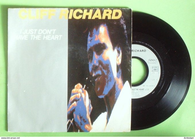 Cliff Richard  45T SP I just don't have the heart 1989