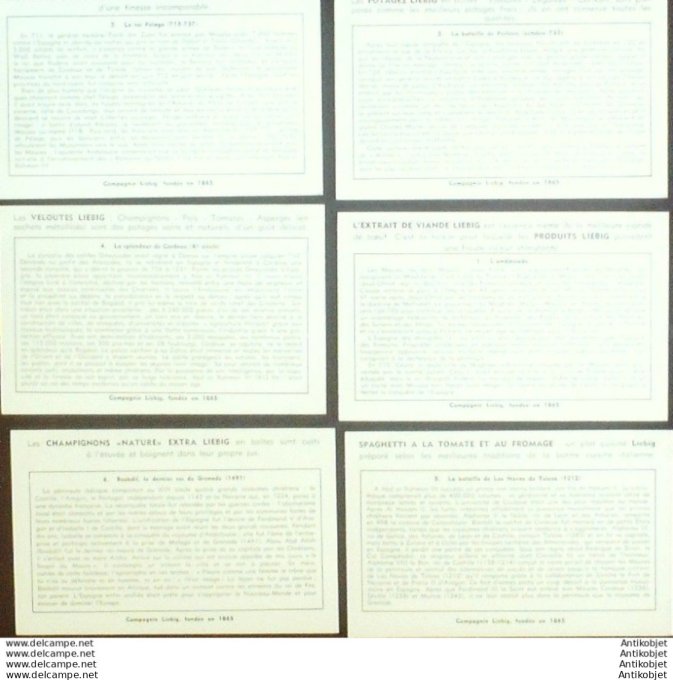 Chromo Liebig Sang 1593 Invasion des Maures (1954)