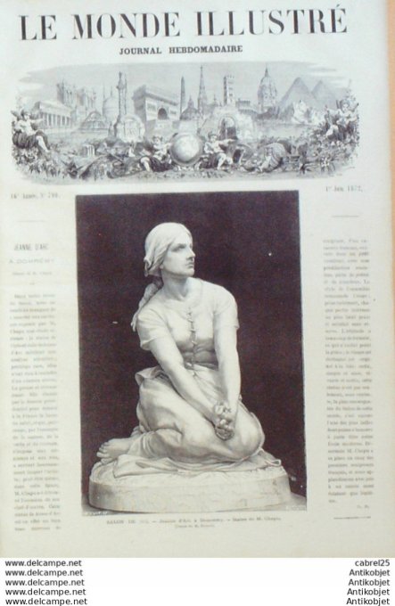 Le Monde illustré 1872 n°790 Toulon (83) Espagne Madrid San Isodro Manaria Bilbao Arras (62) Reims (