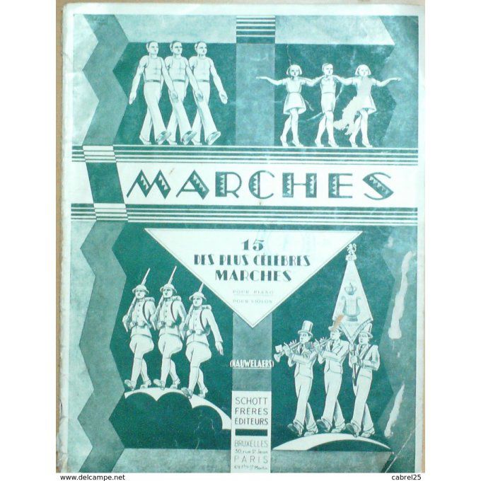 Marches 15 Piano/Violon 1955