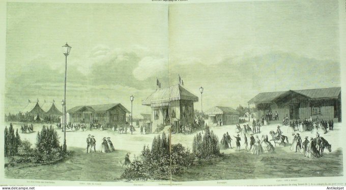 Le Monde illustré 1857 n° 23 Algérie Aït-Saïd Aït-Herba Laval (53) Chine Blois (41)