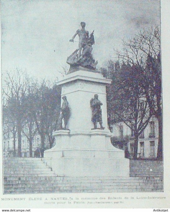 Soleil du Dimanche 1897 n°18 Nantes (44) Vénézuela hollandais et Zuyderzée