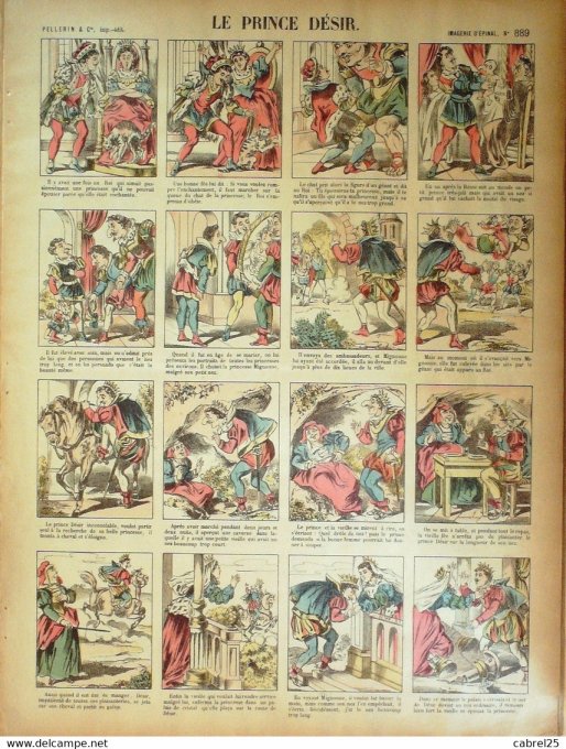 Le Prince Desir (Pellerin d'epinal)