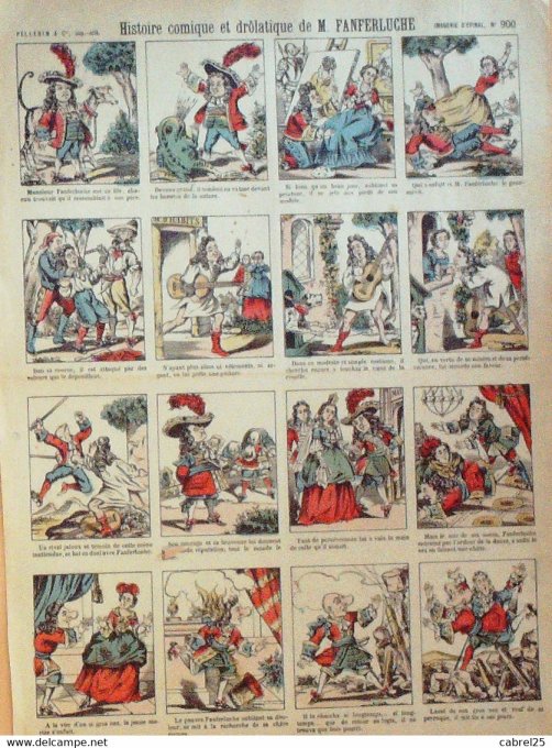 Histoire Comique Drolatique  de Fanferluche (Pellerin d'epinal)