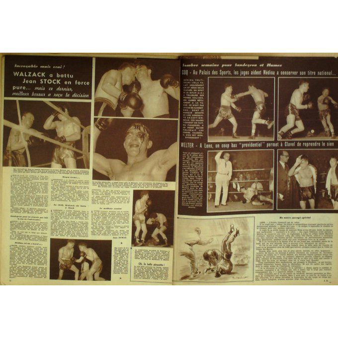 Miroir Sprint 1950 #  207 29 Mai Robic Coppi Bartali Lapebie Canavese Walzack