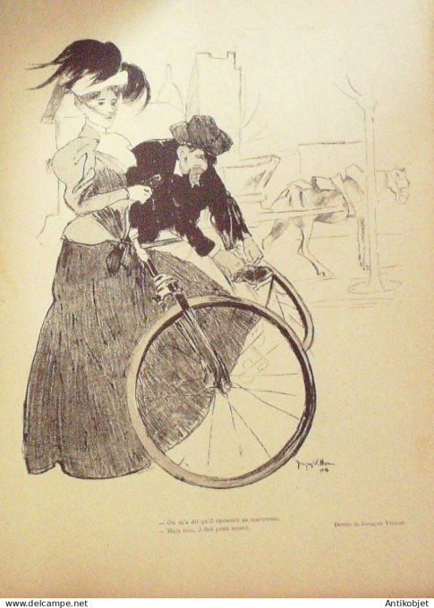 Le Rire 1901-09- 7 # 357Journal humoristique Ed.Originale Khalin et Kahnards
