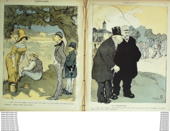 L'Assiette au beurre 1910 # 473 La corruption electorale Radiguet