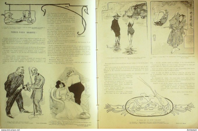 Le Rire 1901-09- 7 # 357Journal humoristique Ed.Originale Khalin et Kahnards