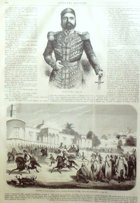 L'Univers illustré 1862 # 208 Naples Victor-Emmanuel Abbas Pacha Moscou Sakolnki Egypte Candie Said