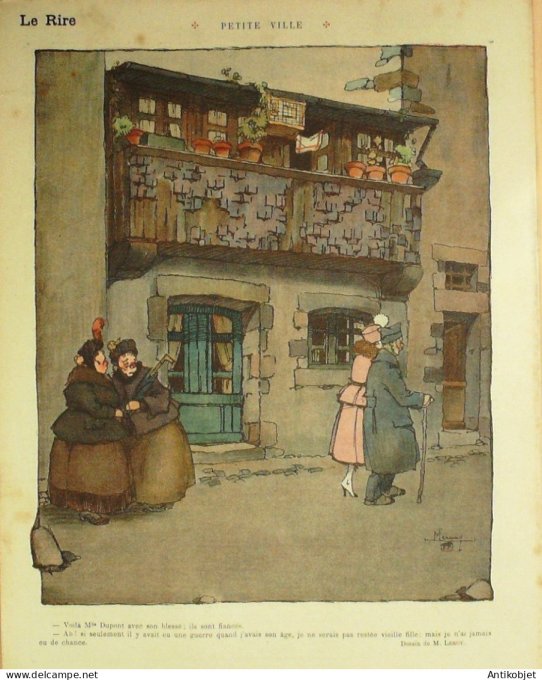 Le Rire Rouge 1917-06-23 # 136 Journal humoristique Ed.Originale Le Poilu l'embusque