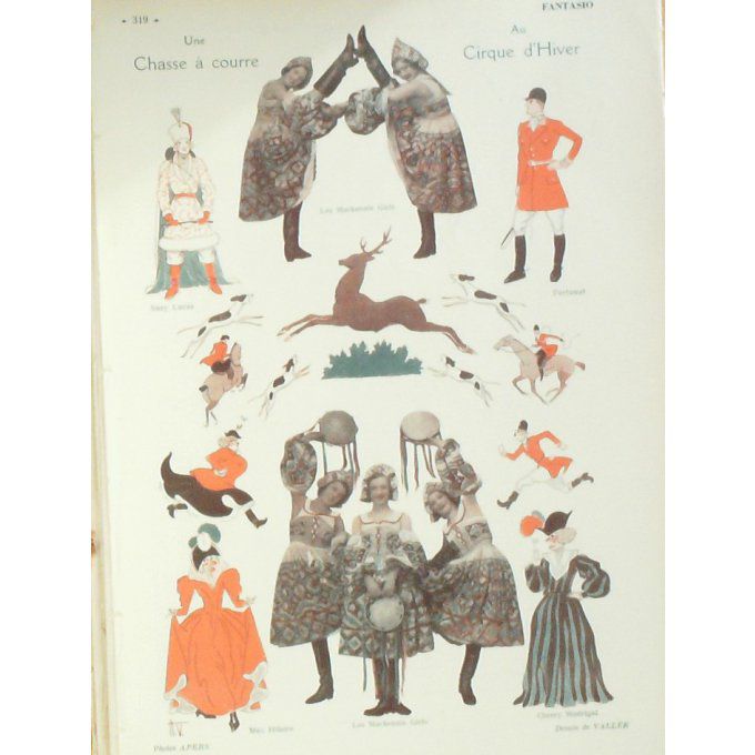 VALLEE-CIRQUE D'HIVER CHASSE à COURRE-1930-209