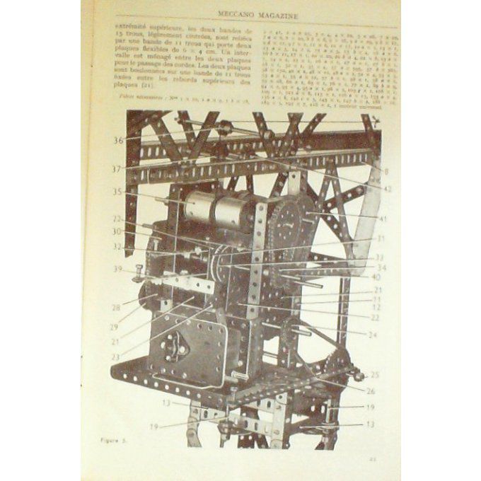 MECCANO Mag-SCOOTER LAMBRETTA-PAQUEBOT SAXONIA-ELISABETHAN-1955