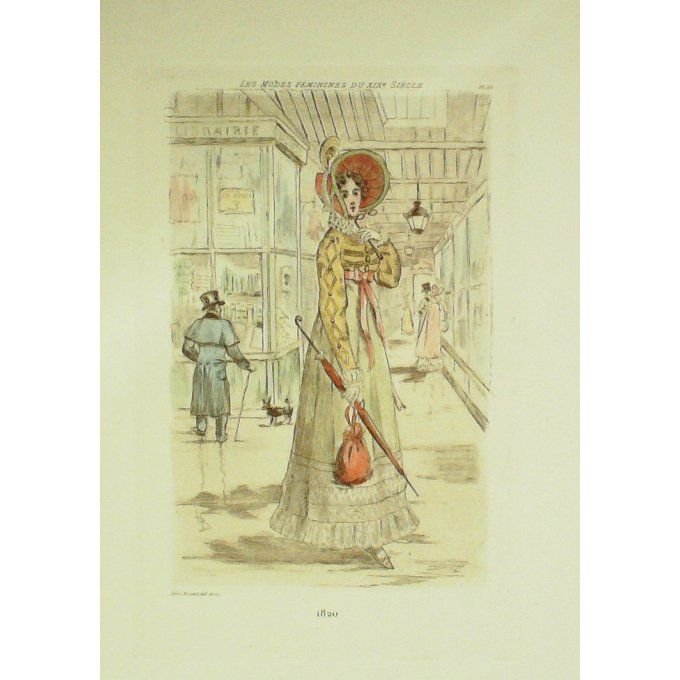 Mode Féminine époque 1820  (H.Boutet)