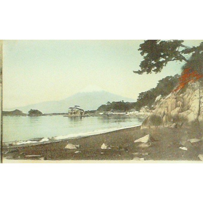 Cpa Japon Fuji From Shidzuura 1920