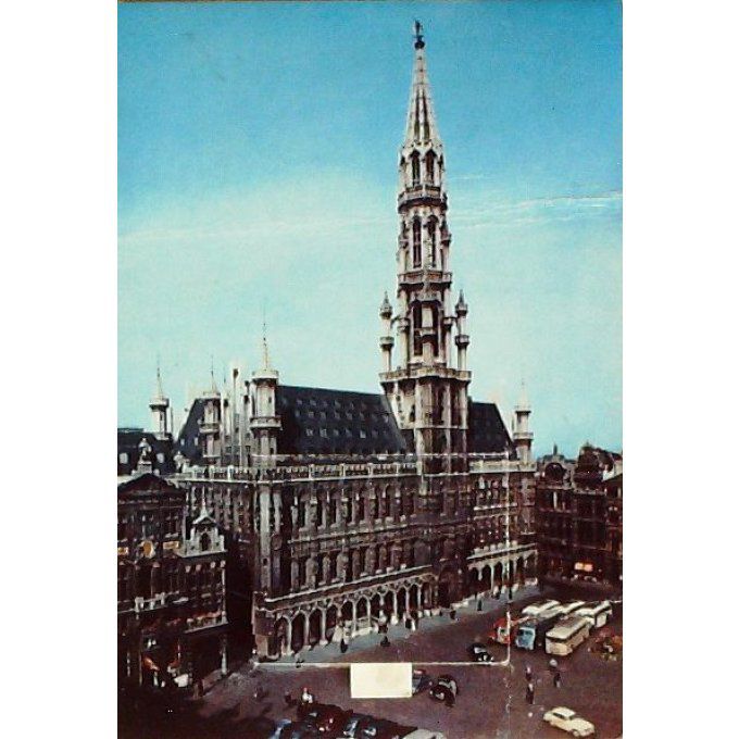Carte Postale (système) BRUXELLES (BELGIQUE) 1962