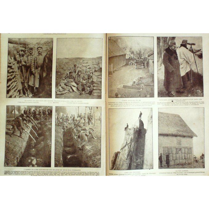 Pages de gloire 1915 n°20 OBSERVATEUR NACELLE NIEMEN JULES FERRY