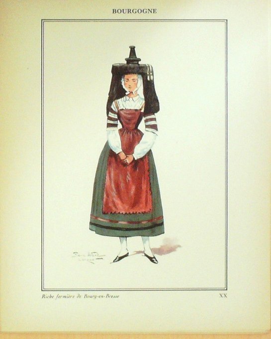 Bourgogne-Franche-Comté Bourg En Bresse Fermiere 1920