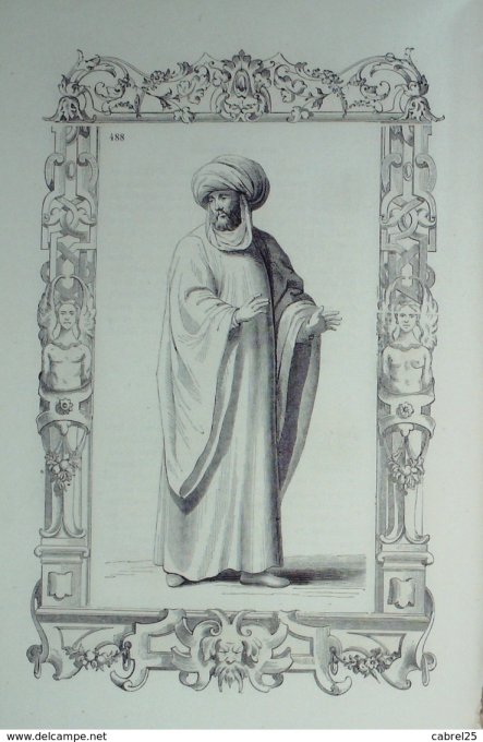 Arabie Saoudite Noble Villageois arabe 1859