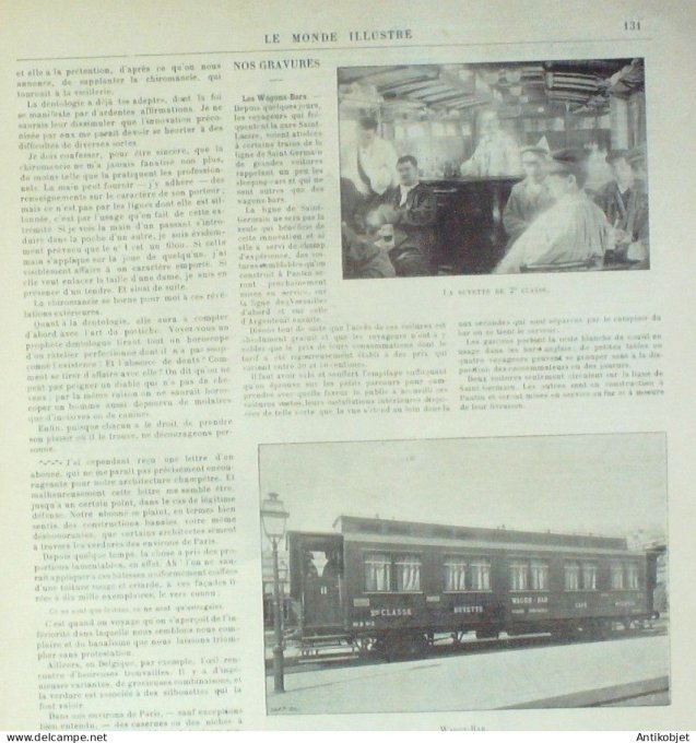 Le Monde illustré 1896 n°2057 Montpellier (34) Madagascar Antsirane Tonkin cultures Suisse glacier G