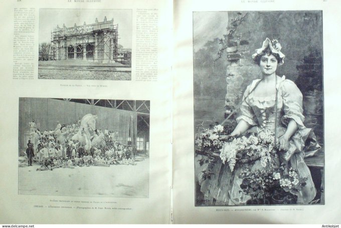 Le Monde illustré 1893 n°1882 Colombie San Sébastian Rio-Hacha Santa-Martha Bruxelles troubles