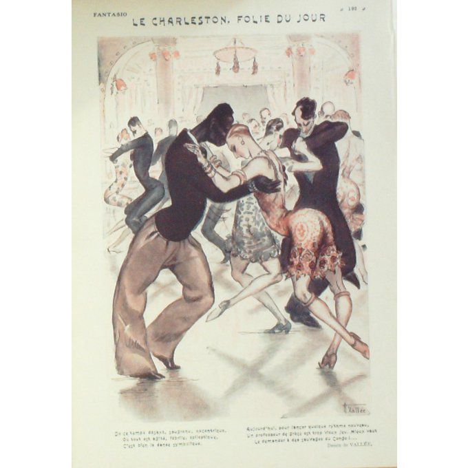 VALLEE-CHARLESTON FOLIE du JOUR-1929-210