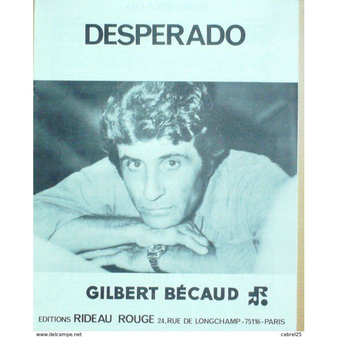 Becaud Gilbert Desperado 1982