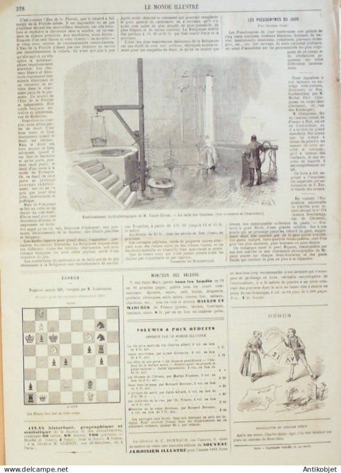 Le Monde illustré 1867 n°528 Méharis algériens  égyptiens Morvan (58) Cottage anglais