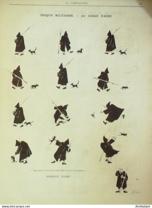 La Caricature 1885 #277 Faction Caran d'Ache la finance Draner Trock