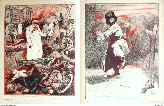 L'Assiette au beurre 1903 # 114 Les crimes du Tzarisme Grandjouan