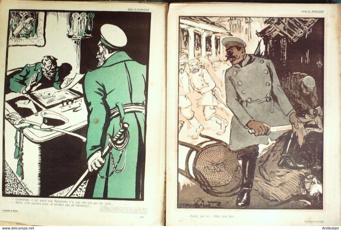 L'Assiette au beurre 1903 # 114 Les crimes du Tzarisme Grandjouan