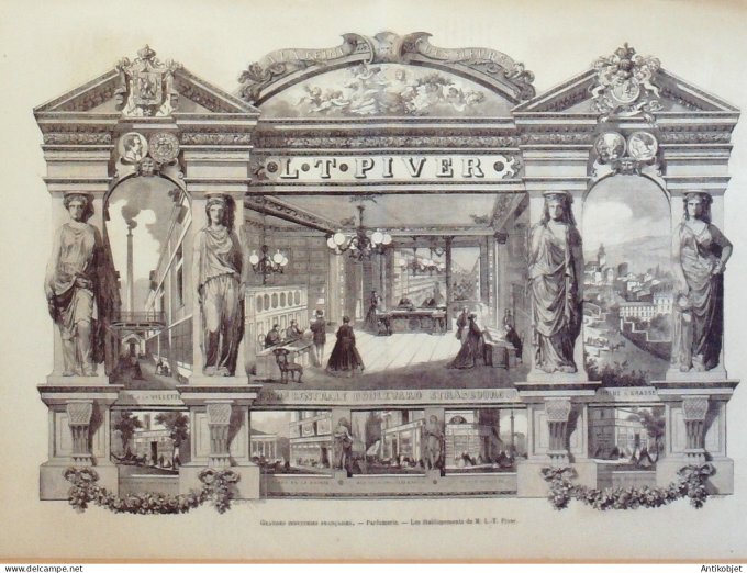 Le Monde illustré 1867 n°528 Méharis algériens  égyptiens Morvan (58) Cottage anglais