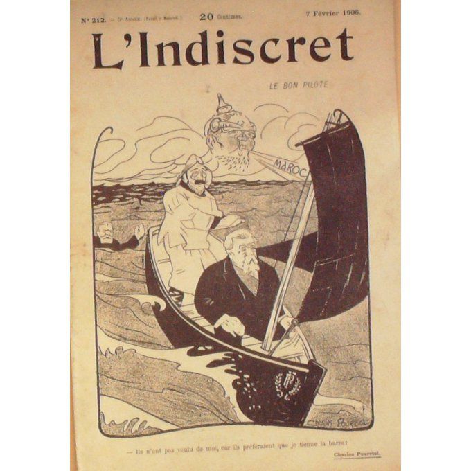 L'indiscret 1906 n° 212 POURRIOL RADIGUET MORISS BERTIN