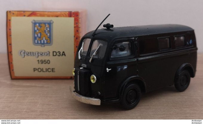 Peugeot D3A Police 1950 Norev 1:43