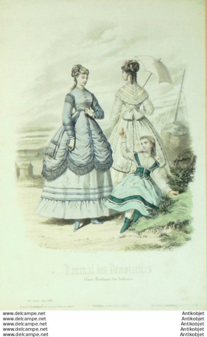 Journal de Demoiselles 1868 # 08 Maritime