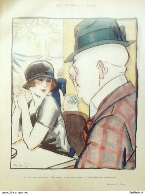 Le Rire 1922-12-30 # 204 Journal humoristique Ed.Originale Hunyadi Janos