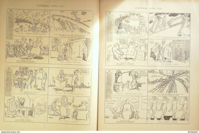 Le Rire 1922-12-30 # 204 Journal humoristique Ed.Originale Hunyadi Janos