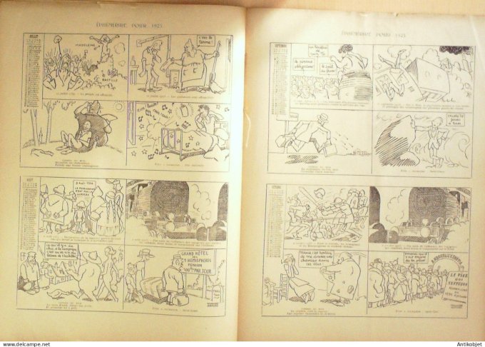 Le Rire 1922-12-30 # 204 Journal humoristique Ed.Originale Hunyadi Janos