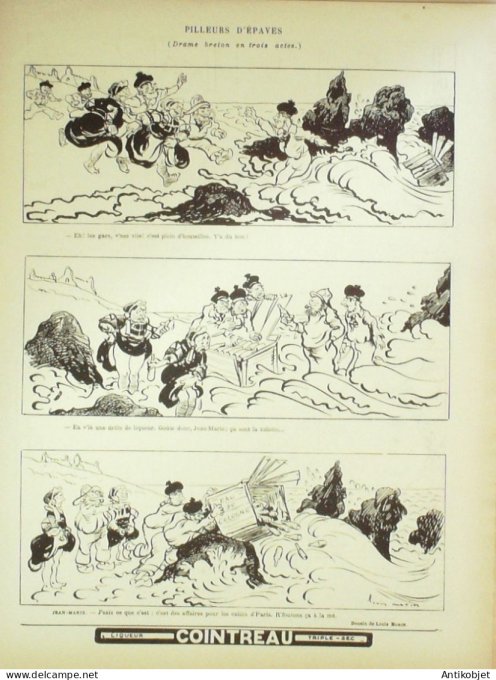 Le Rire 1910-09-10 # 397 Journal humoristique Ed.Originale Camping Saharien