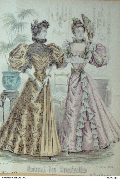 Journal de Demoiselles 1895 # 5023 (Maison Forcillon)