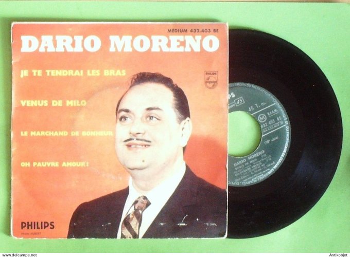 Moreno Dario 45T EP Je te tiendrai les bras 1959