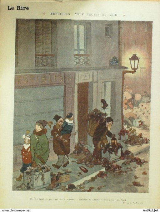 Le Rire 1913-12-27 # 569 Journal humoristique Ed.Originale Lune de miel