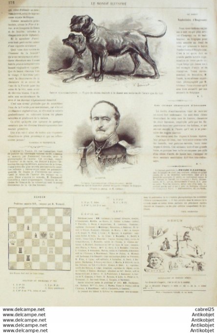 Le Monde illustré 1866 n°472 Italie Cavour Chateldon Espagne Alicante Brésil Rio De Janeiro
