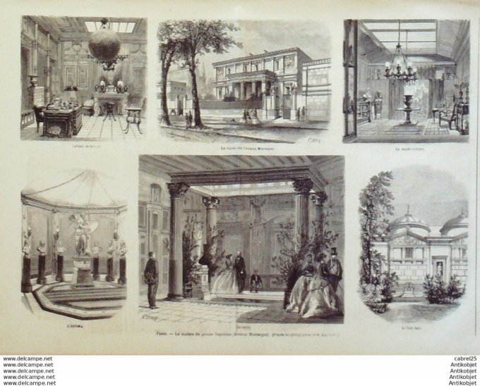 Le Monde illustré 1866 n°472 Italie Cavour Chateldon Espagne Alicante Brésil Rio De Janeiro