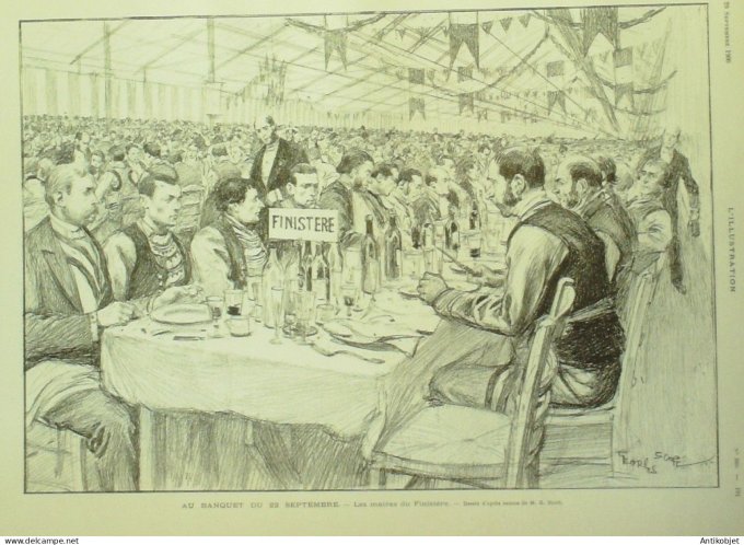 L'illustration 1900 n°3005 Indochine Dong-Dang Hanoï Gare Montparnasse Accident Algérie Expo