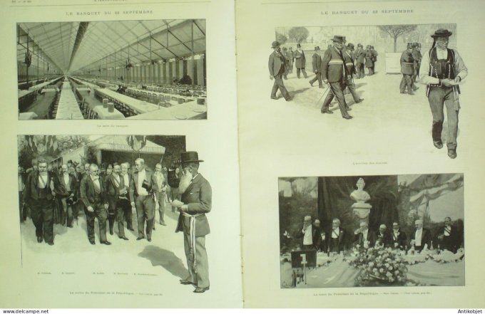 L'illustration 1900 n°3005 Indochine Dong-Dang Hanoï Gare Montparnasse Accident Algérie Expo