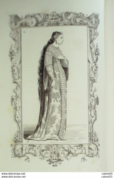 Italie ROME fille romaine à marier  1859