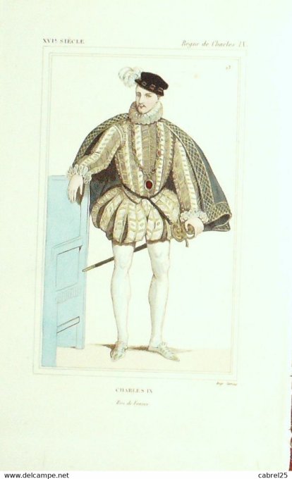 Charles Ix Roi De France 16ème 1852